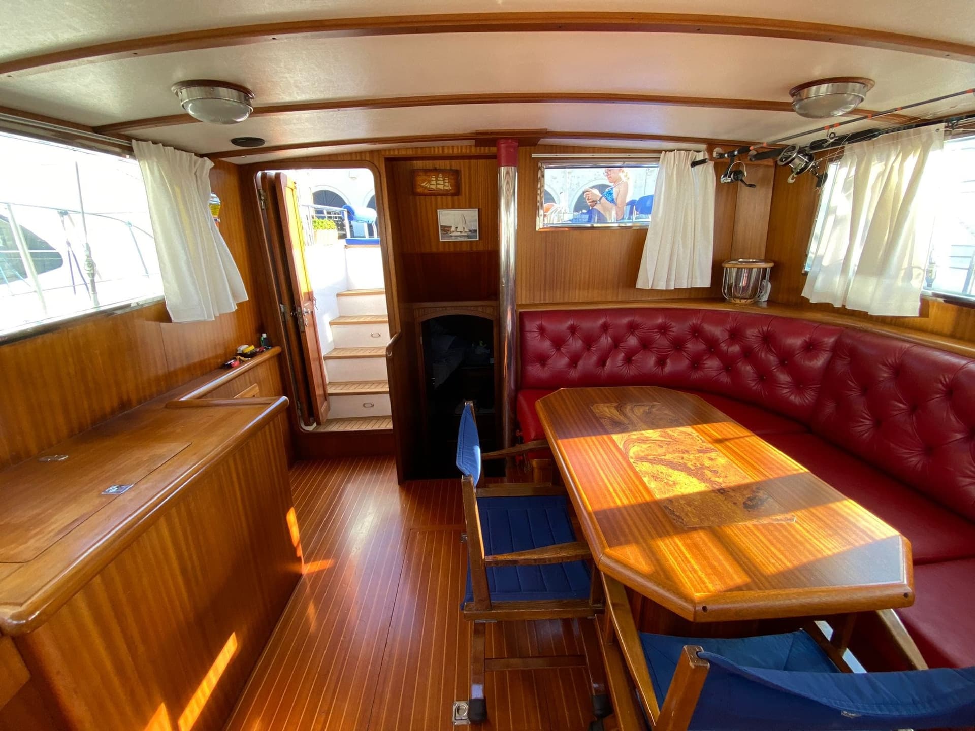 Ciro Massa Kecht Motorsailer - Deck View Ciro Massa Kecht Motorsailer - Deck View