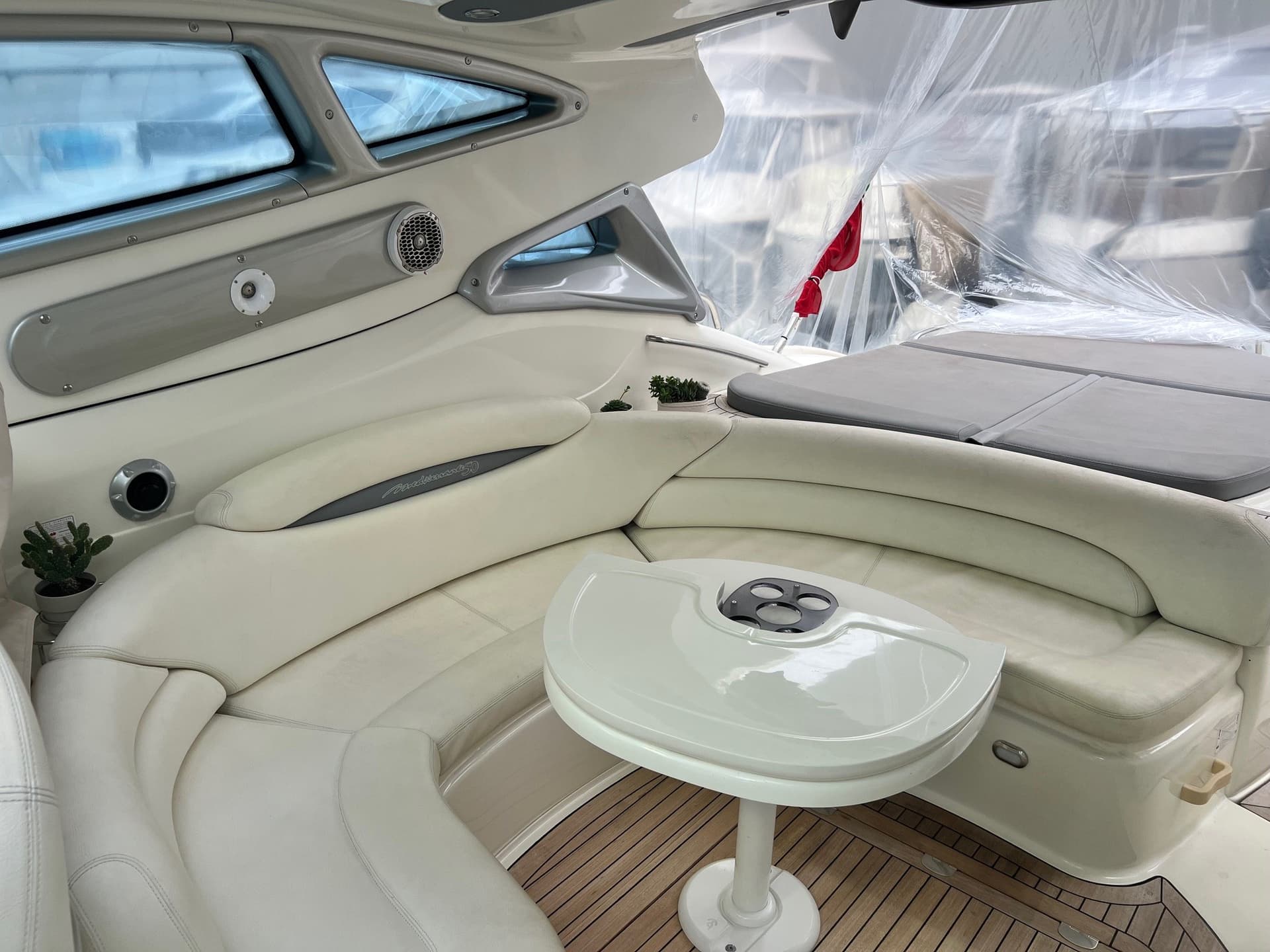 Cranchi Mediterranee 50 Hard Top - Detail View 1 Cranchi Mediterranee 50 Hard Top - Detail View 1