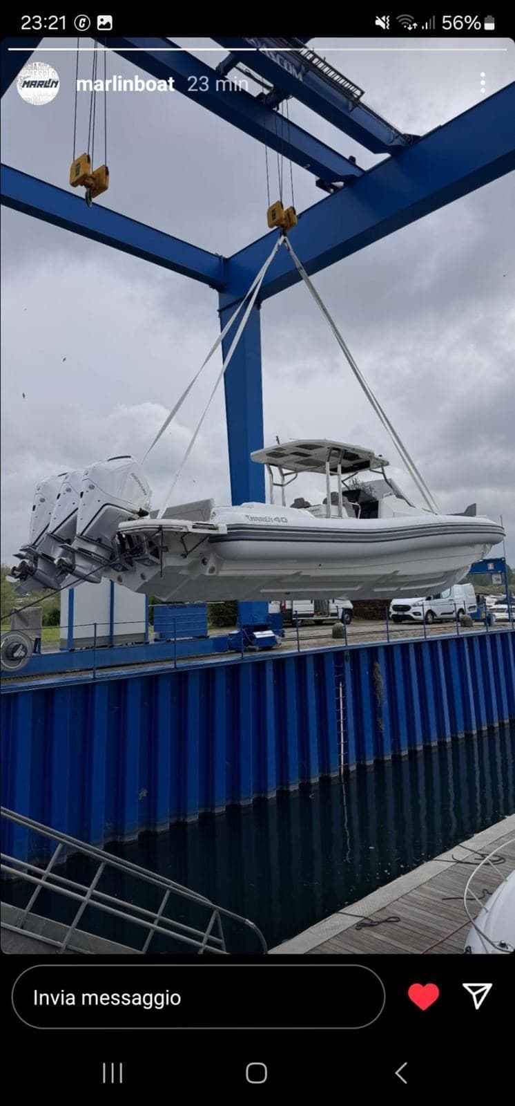 Marlin 40 usato - dettaglio 2