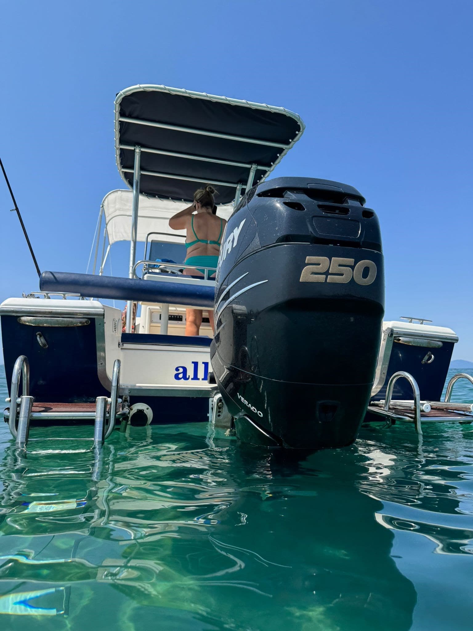 White Shark 215 usato - dettaglio 3