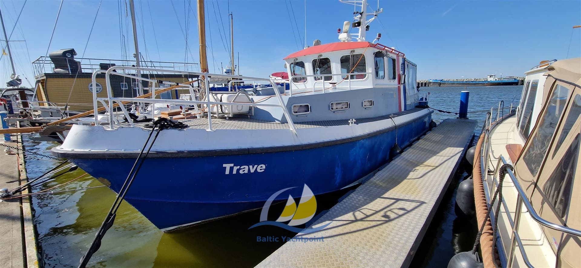 Staackwerft Lübeck
Ex Polizeiboot Trave gebraucht - Detail 2