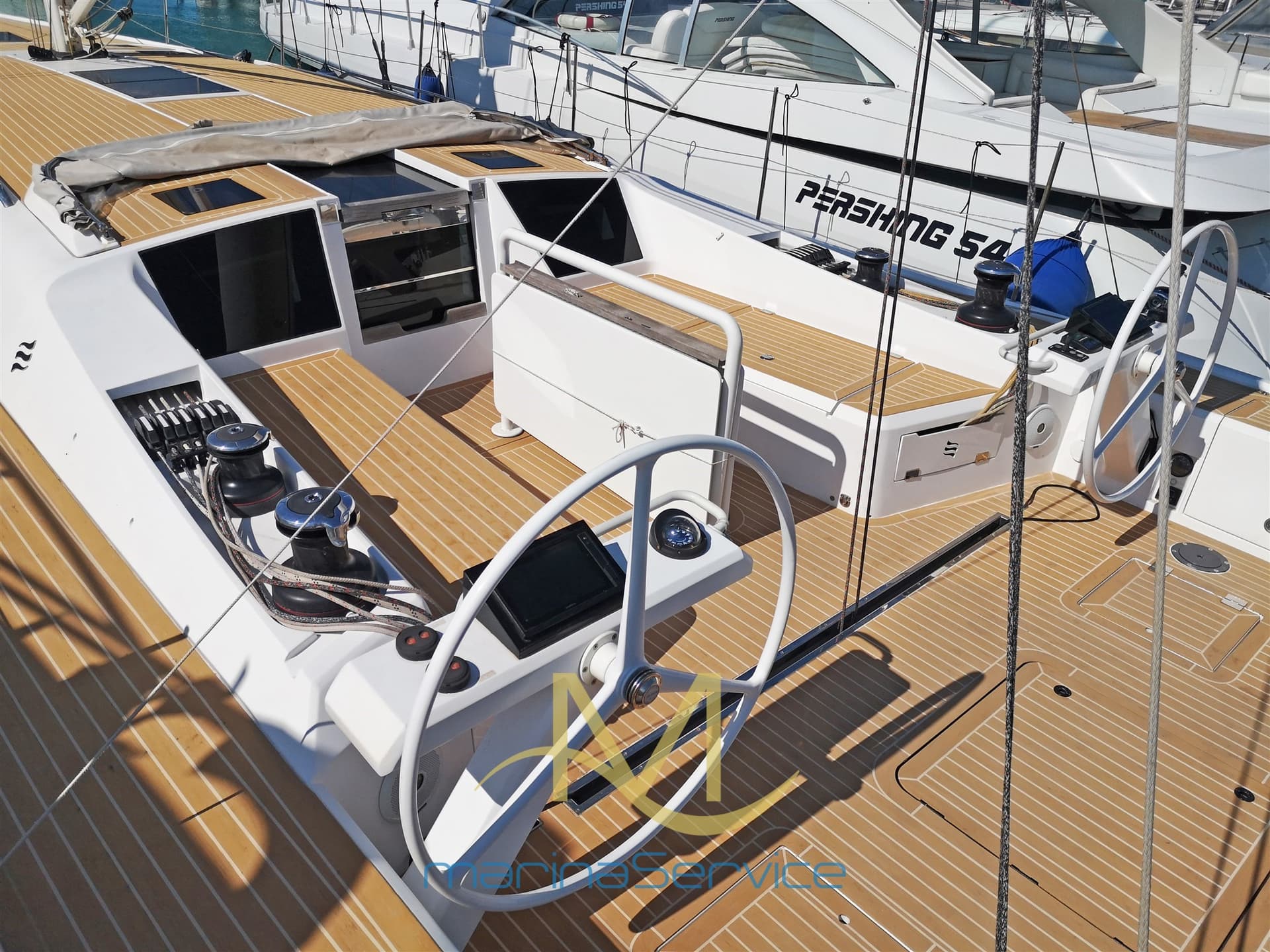 Eleva Yachts By Carbon Line The Fifty - Deck View Eleva Yachts By Carbon Line The Fifty - Deck View