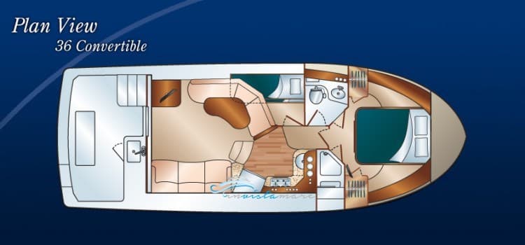 Silverton Silverton 36 Convertible - Interior View Silverton Silverton 36 Convertible - Interior View