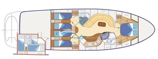 Baia Aqva 54 - Interior View Baia Aqva 54 - Interior View