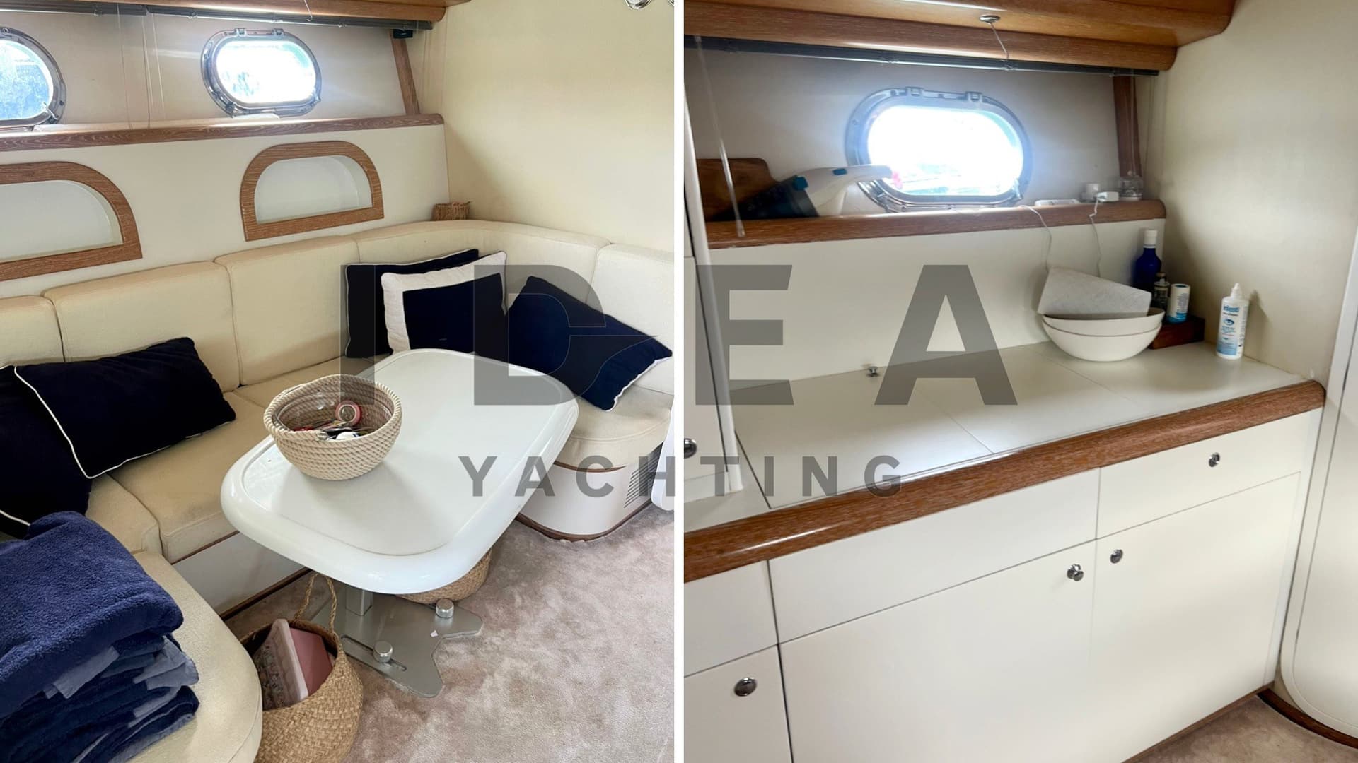 Otam Cigarette Heritage 45' - Interior View Otam Cigarette Heritage 45' - Interior View