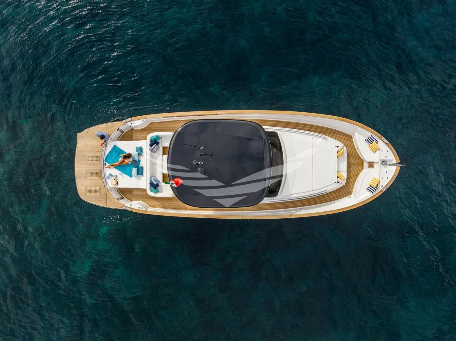 Apreamare Gozzo 45 - Deck View Apreamare Gozzo 45 - Deck View