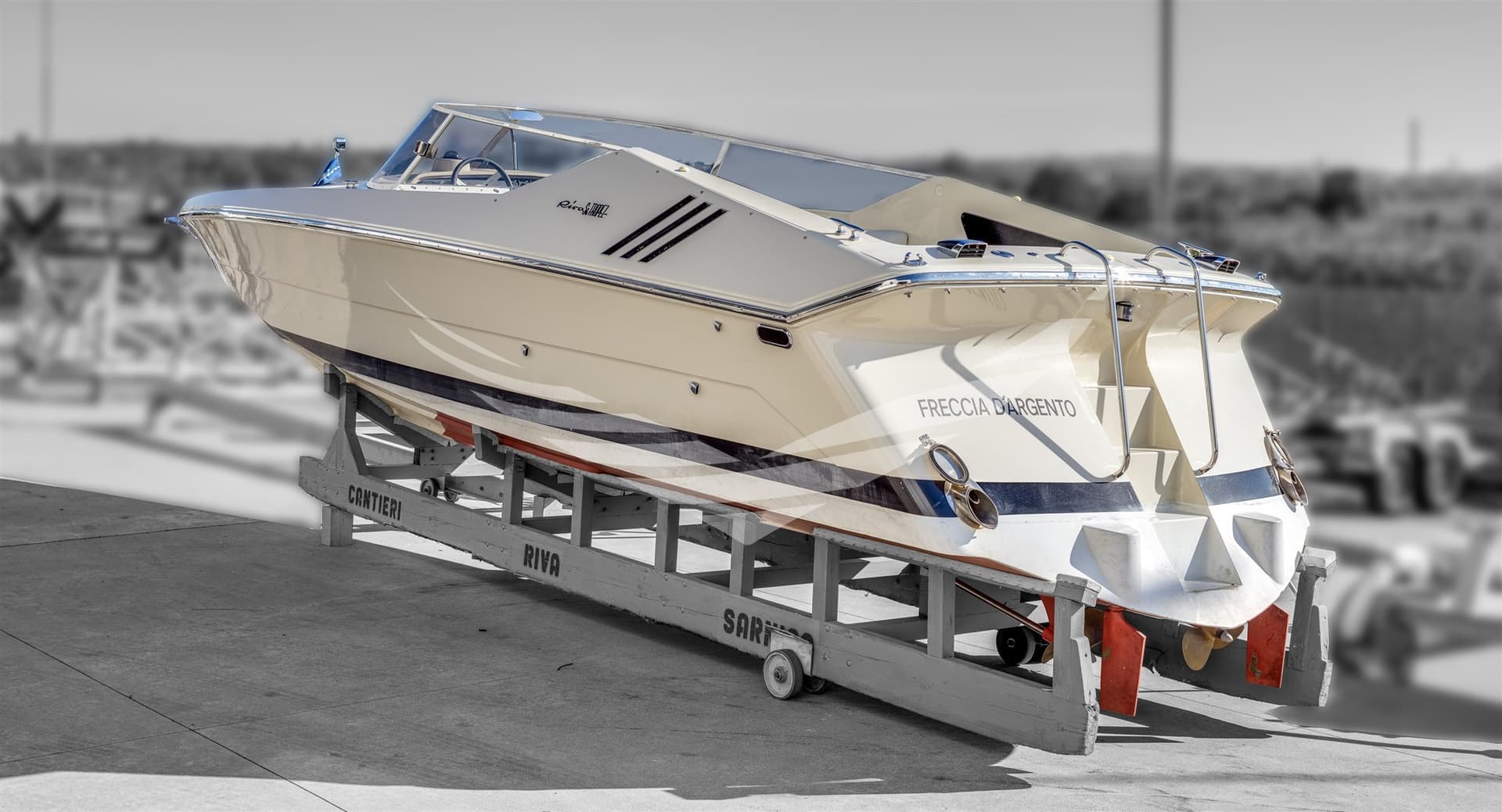 Riva Saint Tropez - Deck View Riva Saint Tropez - Deck View