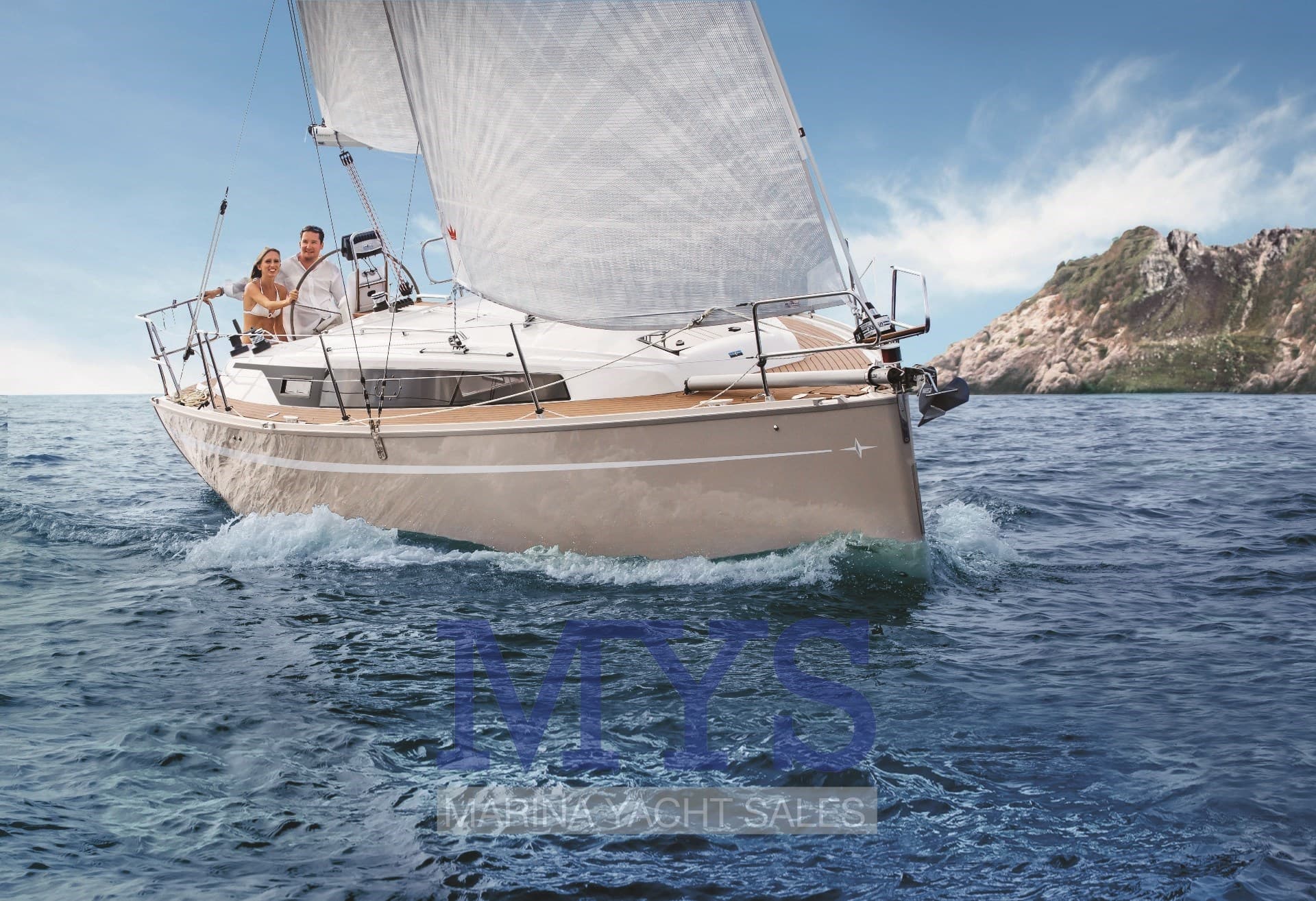 Bavaria Cruiser 34 - Detail View 1 Bavaria Cruiser 34 - Detail View 1