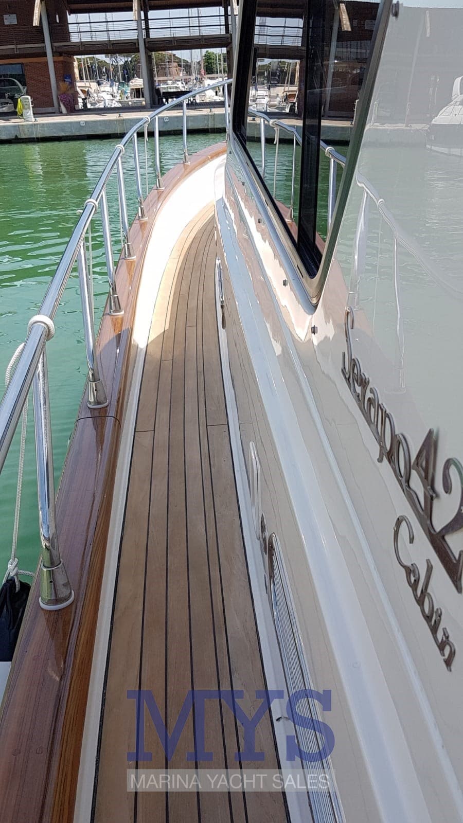 Di Donna Serapo 42 Cabin Ht - Deck View Di Donna Serapo 42 Cabin Ht - Deck View