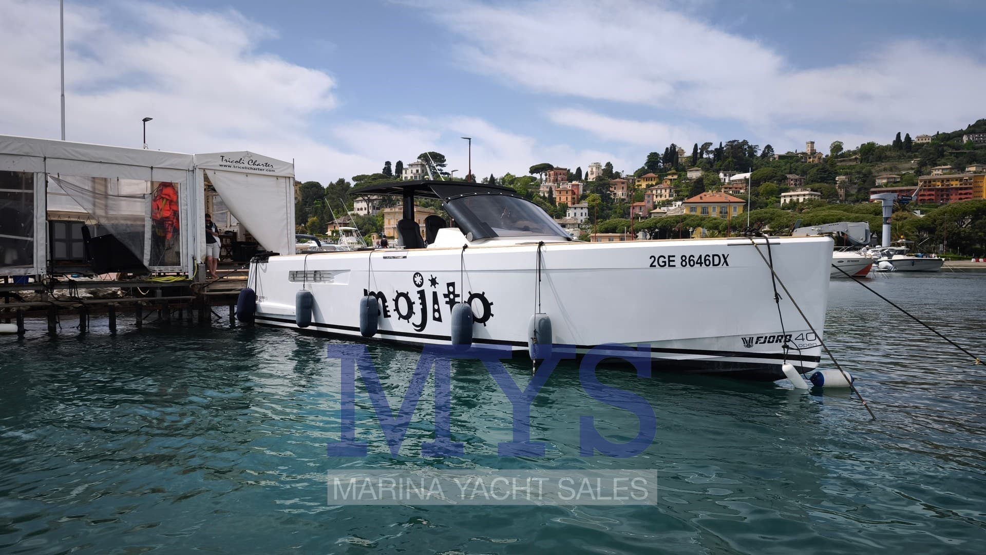 Fjord 40 Open - Detail View 1 Fjord 40 Open - Detail View 1