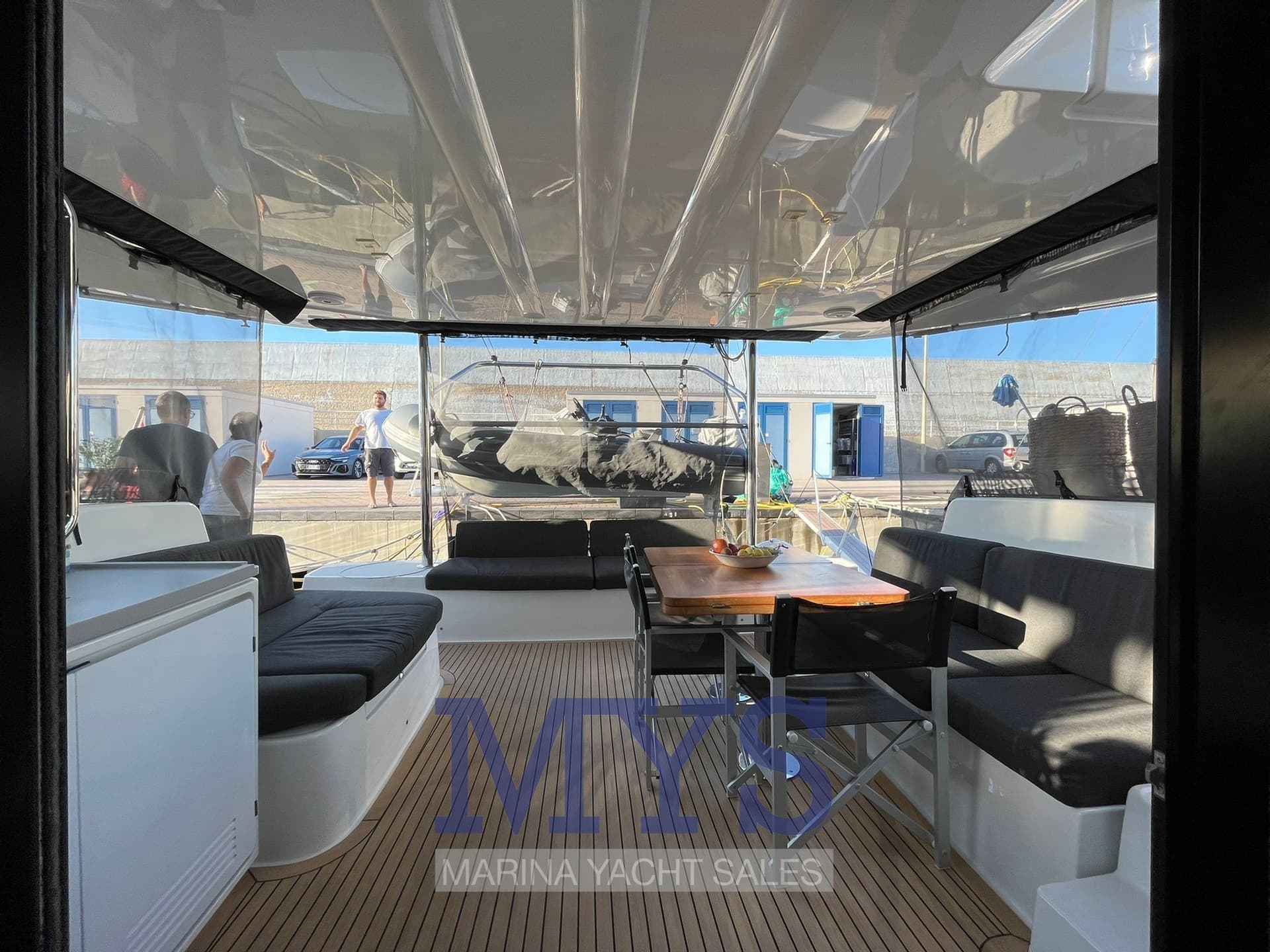 Lagoon 50 - Deck View Lagoon 50 - Deck View