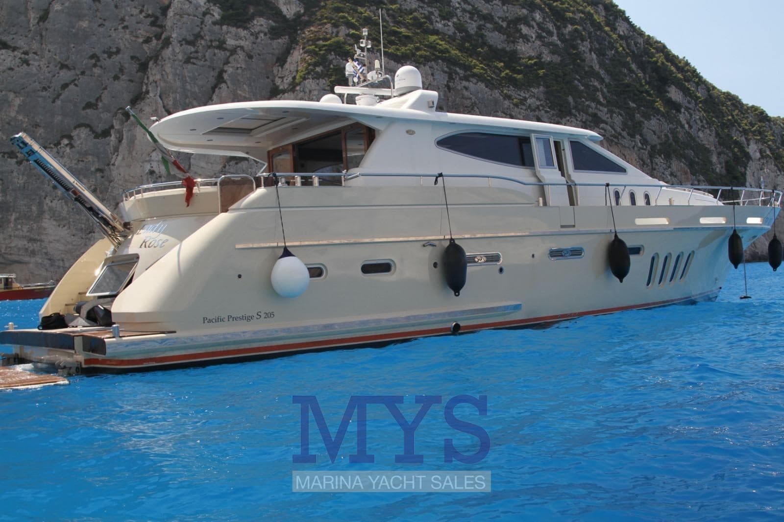 Pacific Shipyard Prestige S 205 used - main view