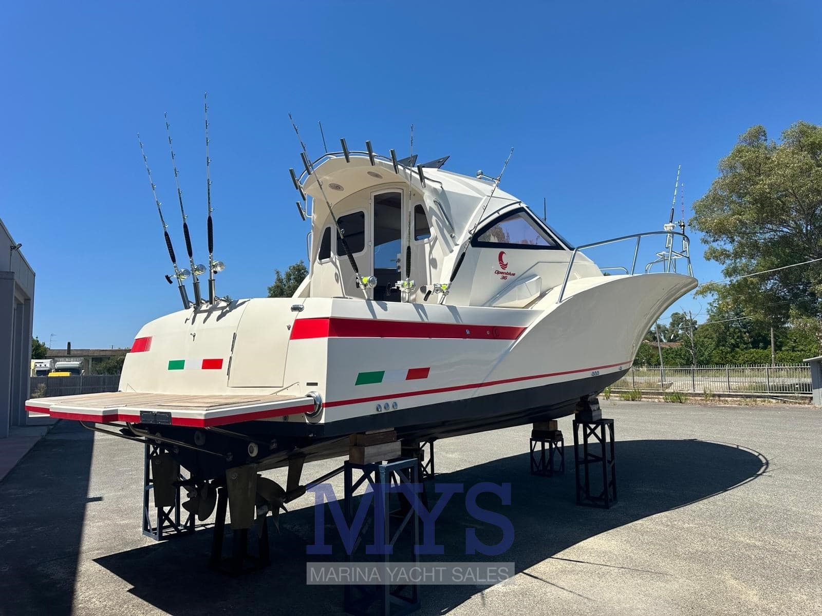 Openblue 36 Fisherman - Interior View Openblue 36 Fisherman - Interior View