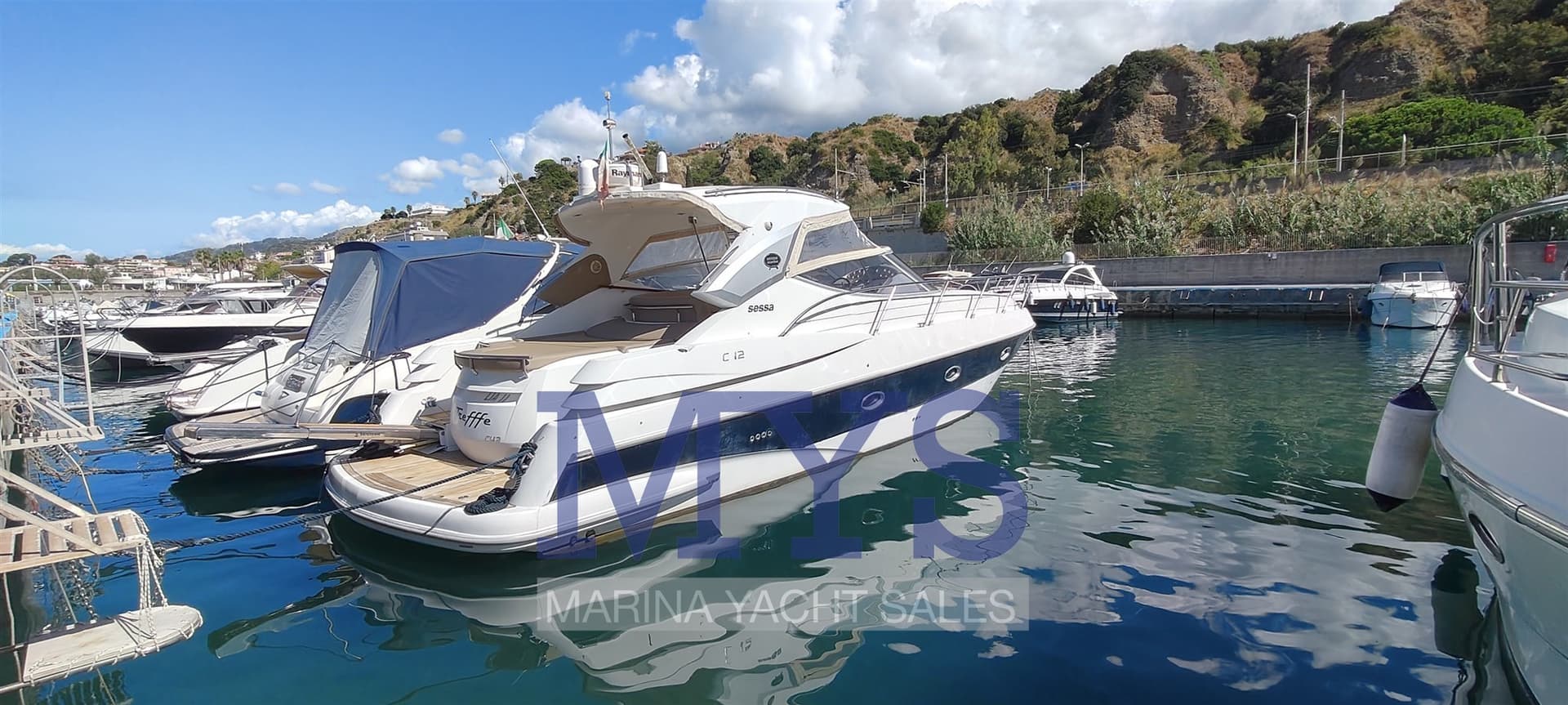 Sessa Marine C42 Hard Top - Main View Sessa Marine C42 Hard Top - Main View