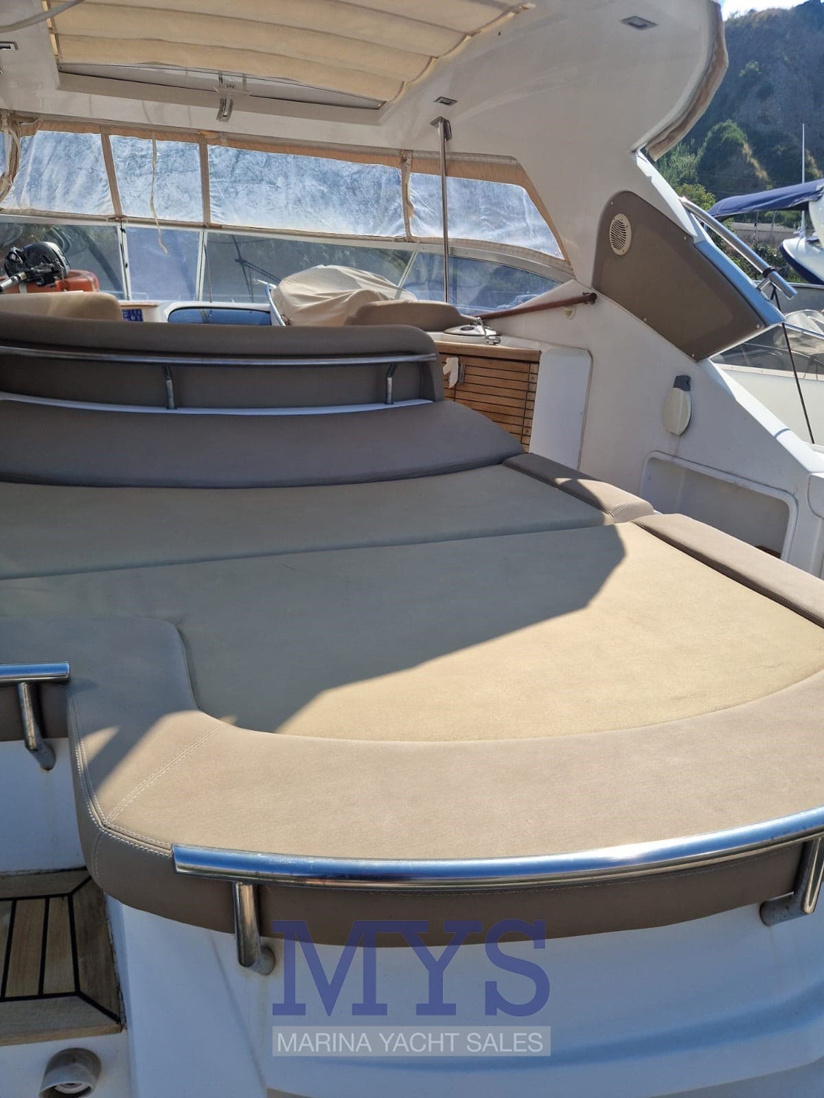 Sessa Marine C42 Hard Top - Deck View Sessa Marine C42 Hard Top - Deck View