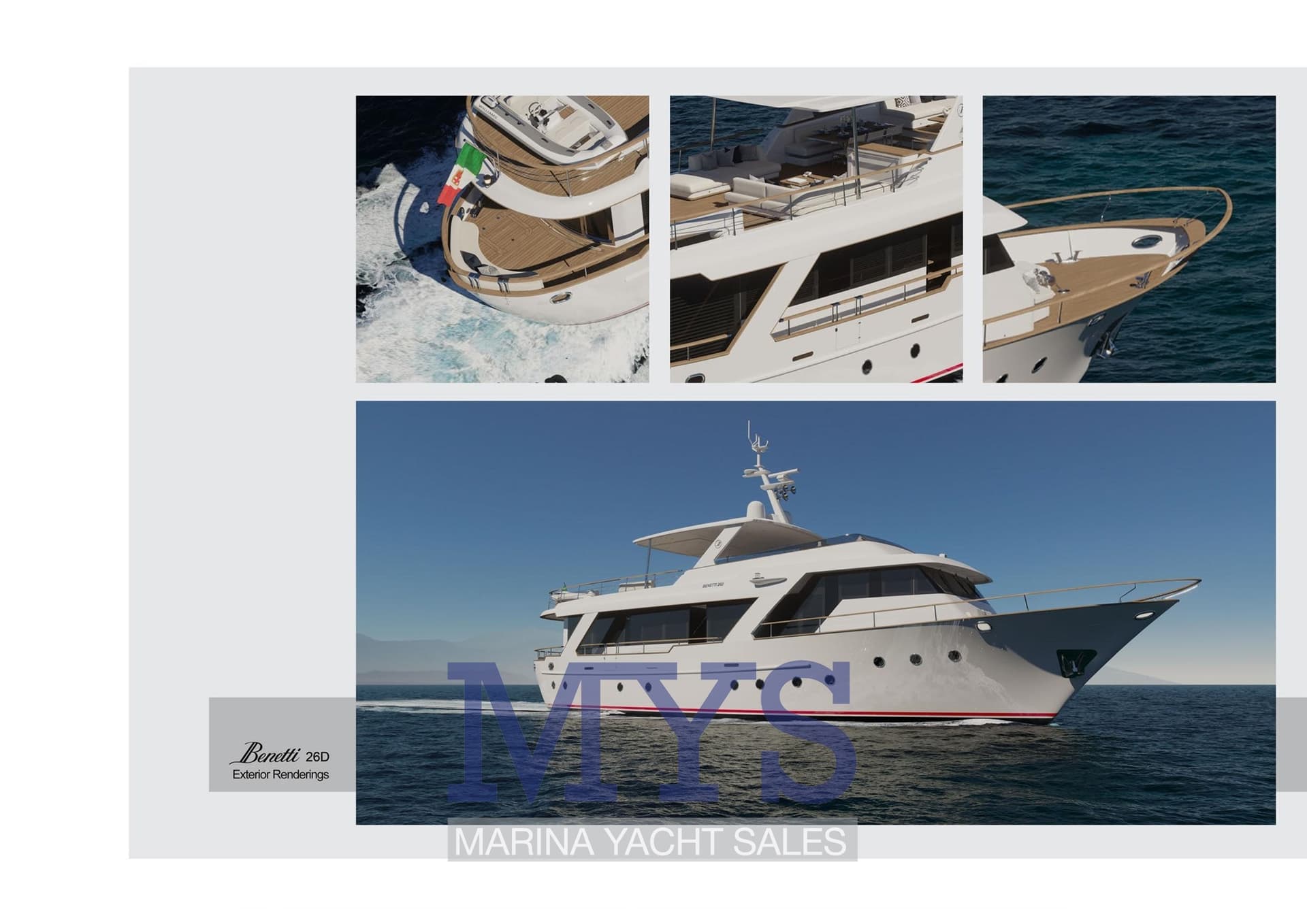 Benetti Fb26d - Interior View Benetti Fb26d - Interior View