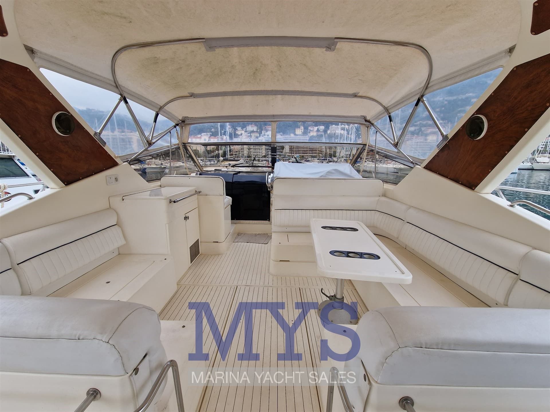 Princess Yachts 46' Riviera - Deck View Princess Yachts 46' Riviera - Deck View