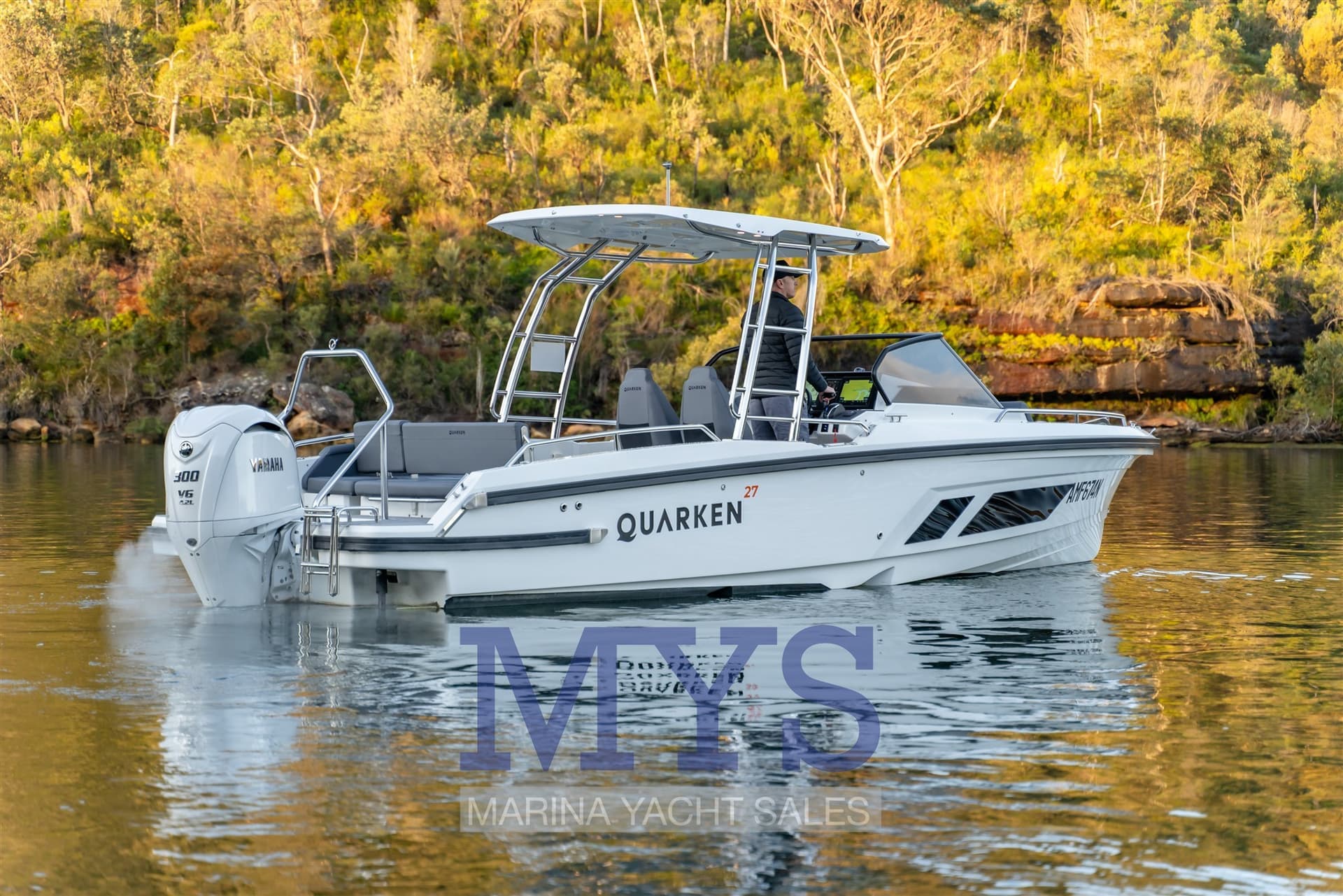 Quarken 27 T-Top - Main View Quarken 27 T-Top - Main View