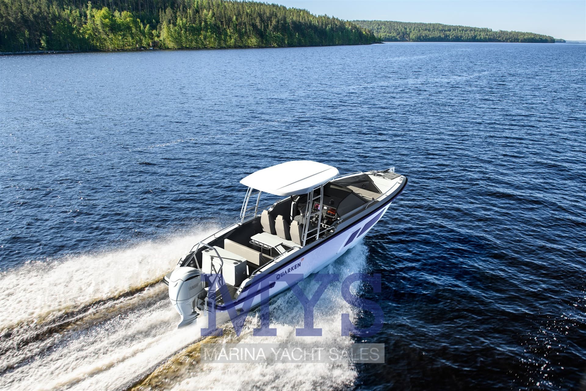 Quarken 27 T-Top - Detail View 1 Quarken 27 T-Top - Detail View 1