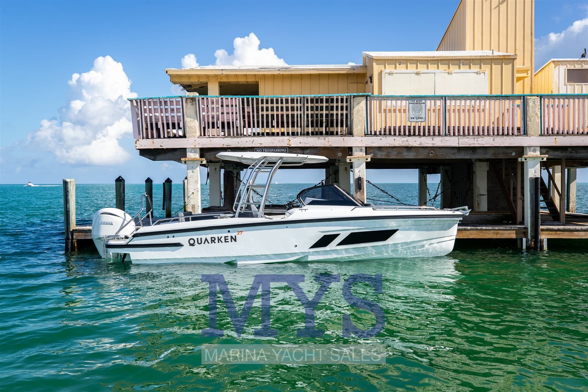 Quarken 27 T-Top - Deck View Quarken 27 T-Top - Deck View