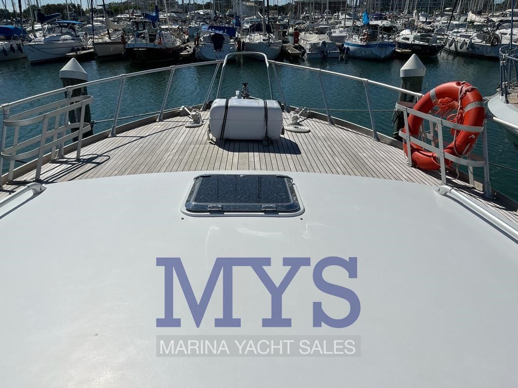 Camuffo 45 C - Deck View Camuffo 45 C - Deck View