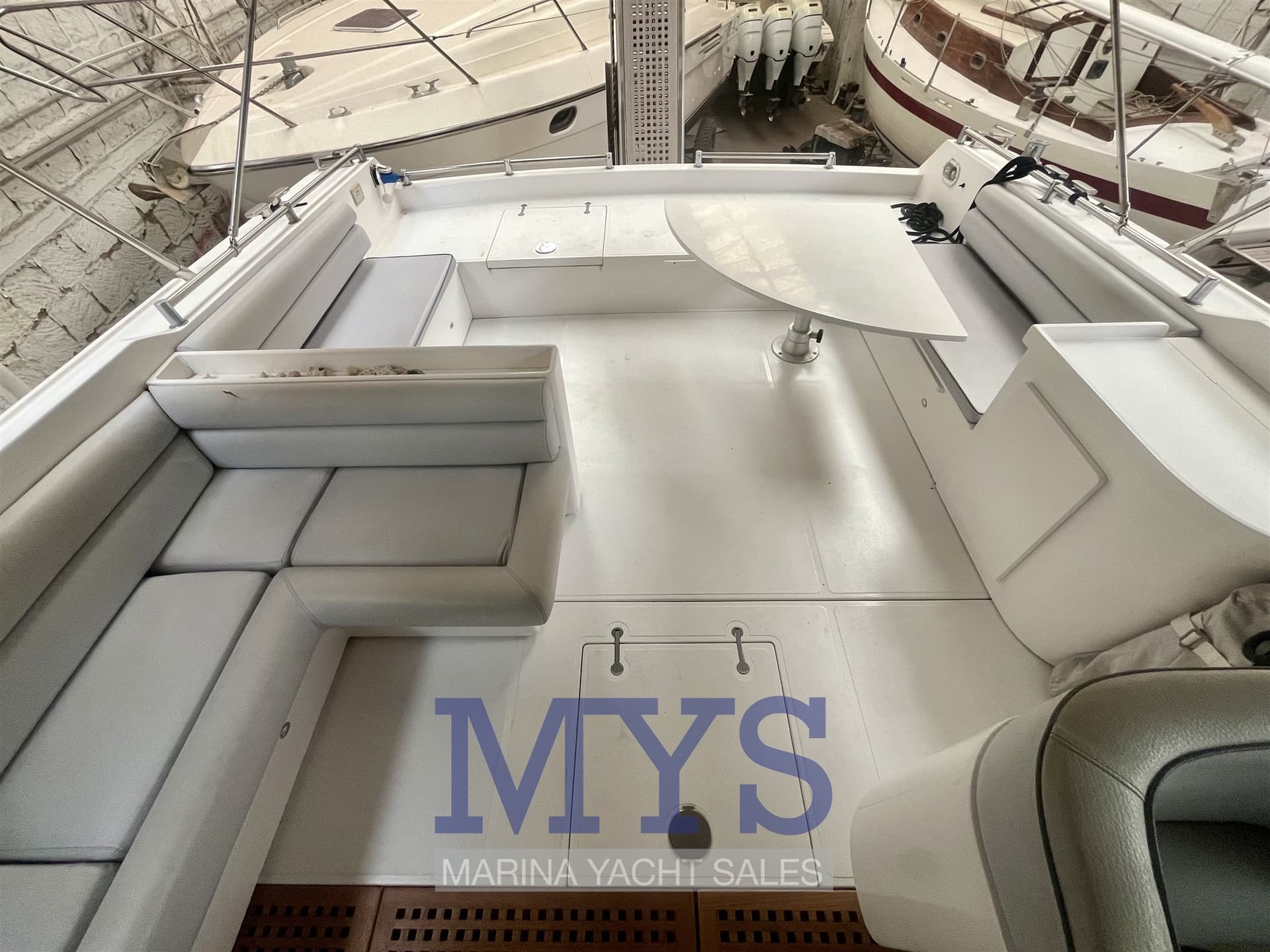 Tecnomarine T 50 - Deck View Tecnomarine T 50 - Deck View