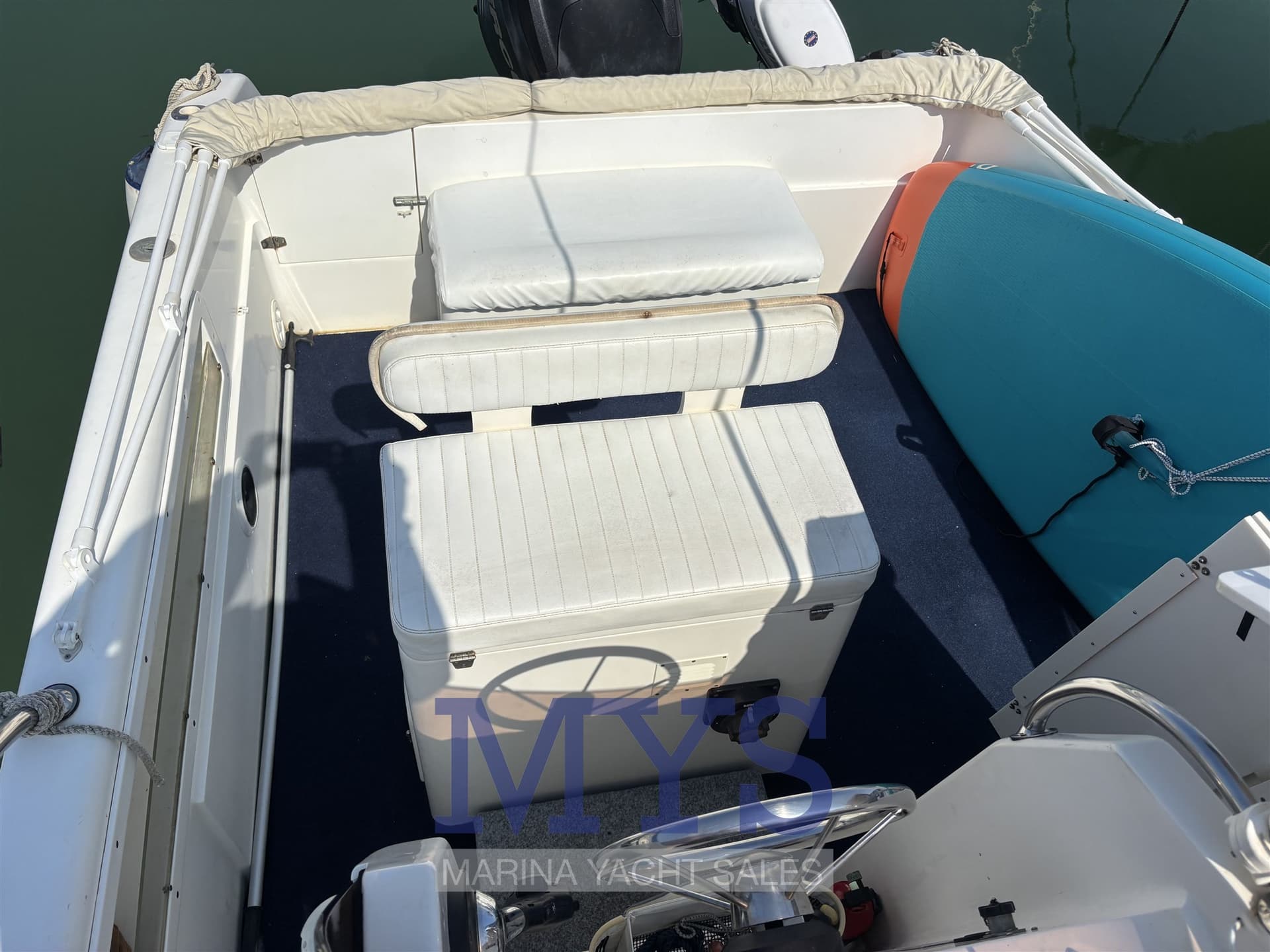 Tecnomariner Stealth Mythos - Deck View Tecnomariner Stealth Mythos - Deck View