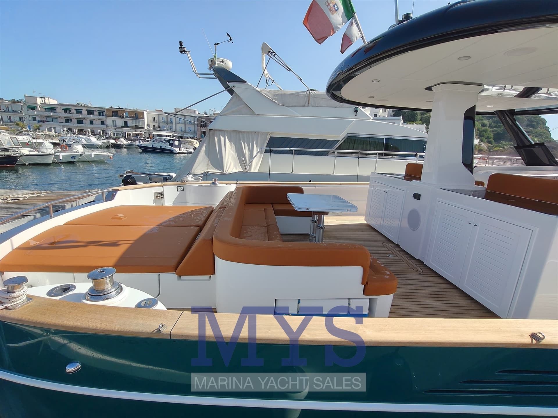 Apreamare Gozzo 45 - Deck View Apreamare Gozzo 45 - Deck View