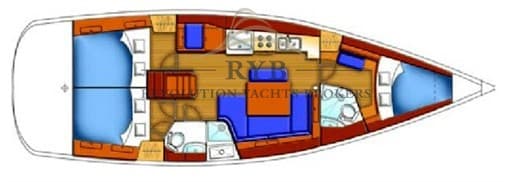 Beneteau Oceanis 43 usato - dettaglio 1