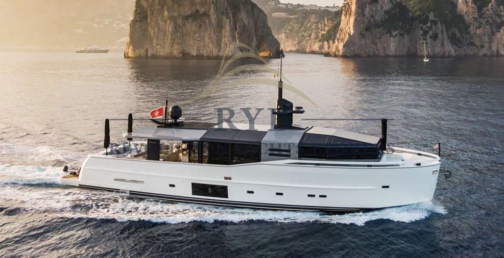 Arcadia Yachts Arcadia 85' usato - vista principale