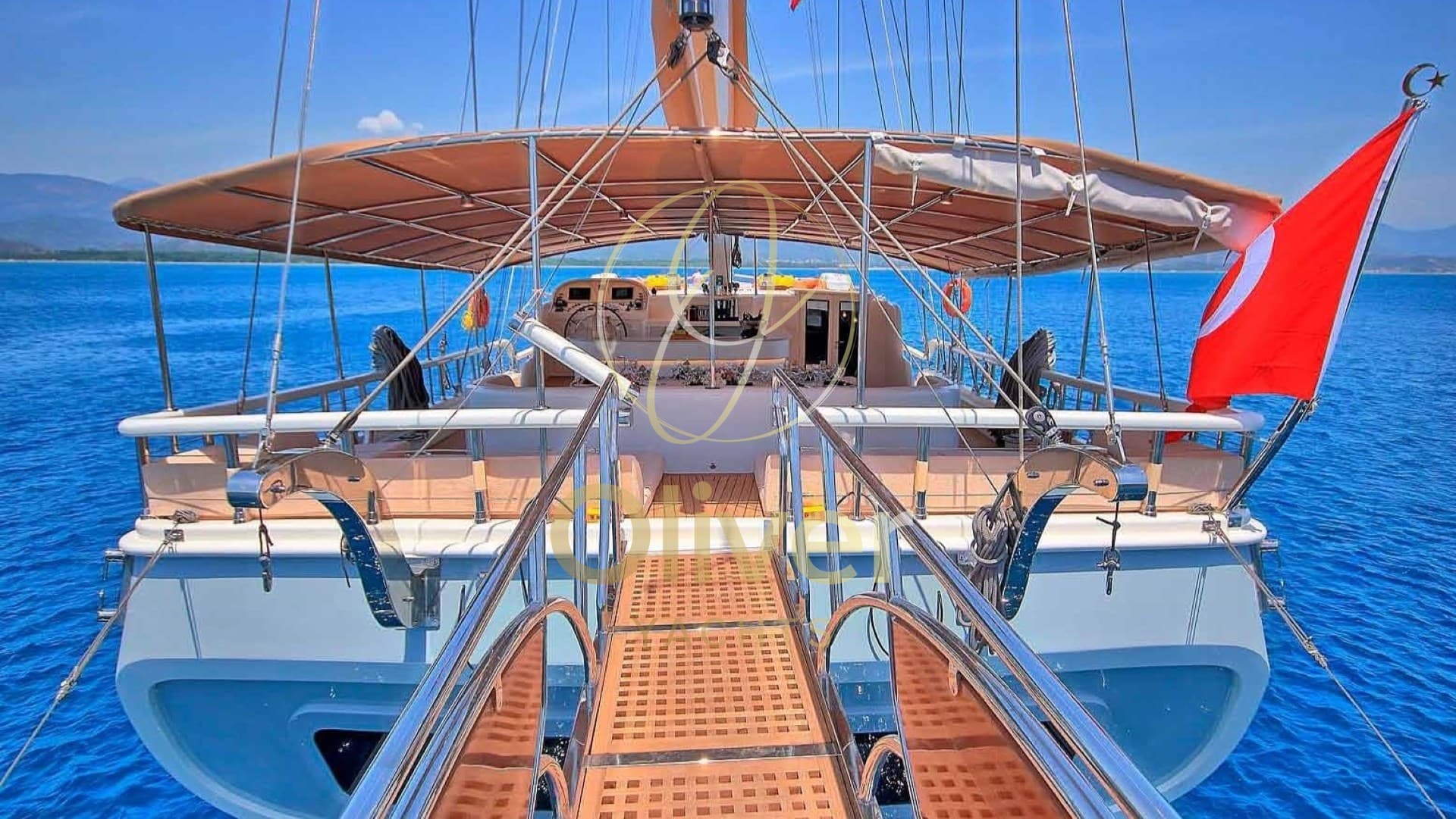 Neta Marine Gulet Myks40 - Deck View Neta Marine Gulet Myks40 - Deck View