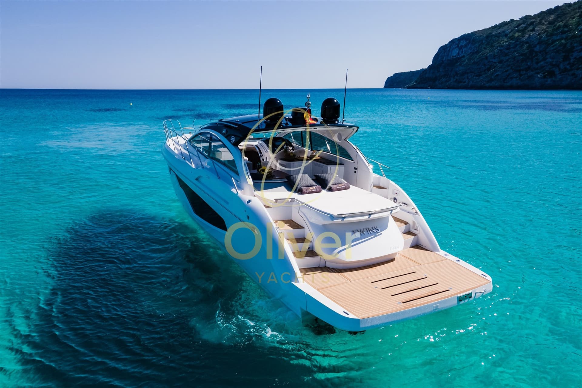 Sessa Marine 48 - Deck View Sessa Marine 48 - Deck View