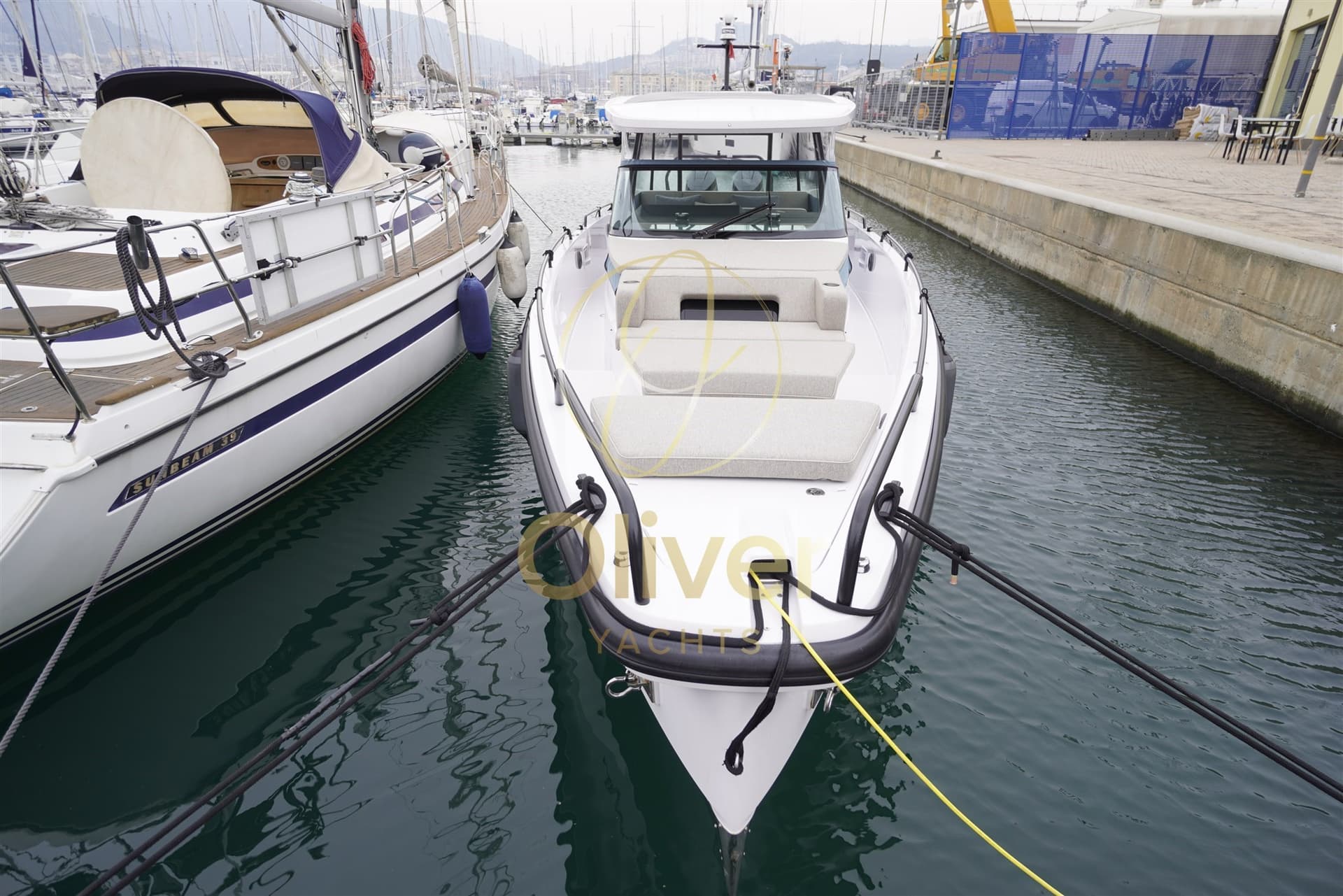 Axopar 37 Sun Top - Brabus Line - Detail View 1 Axopar 37 Sun Top - Brabus Line - Detail View 1