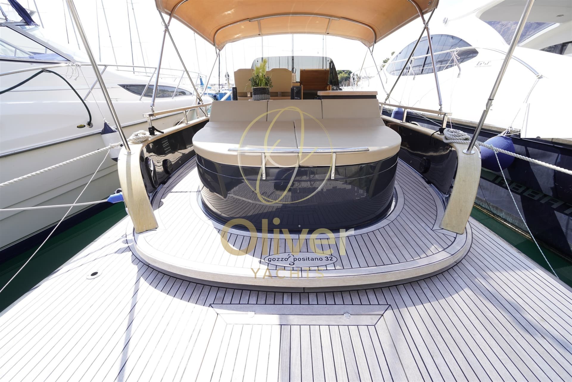 Nautica Esposito Positano 32 Open - Deck View Nautica Esposito Positano 32 Open - Deck View