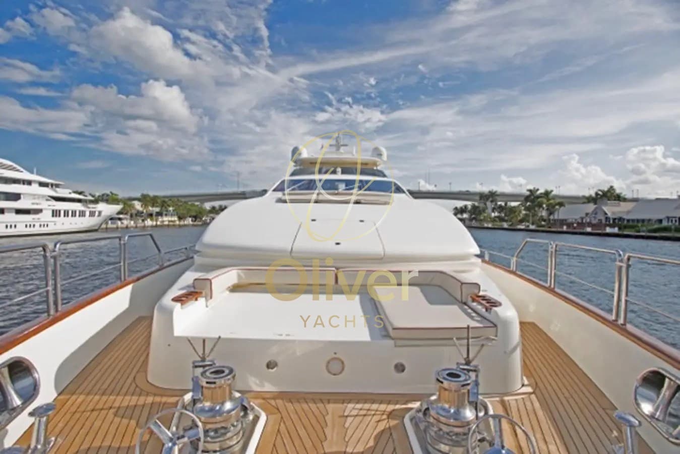 Azimut 116 - Deck View Azimut 116 - Deck View