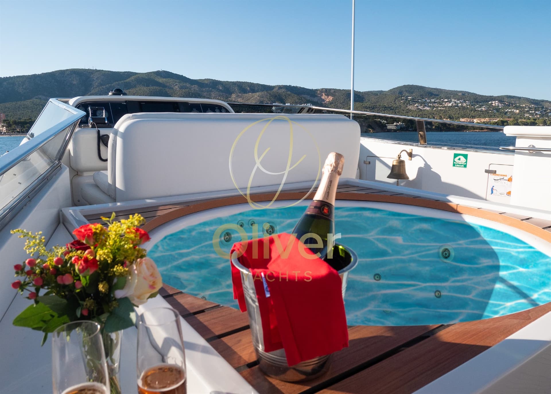 Falcon Yachts 100 - Deck View Falcon Yachts 100 - Deck View