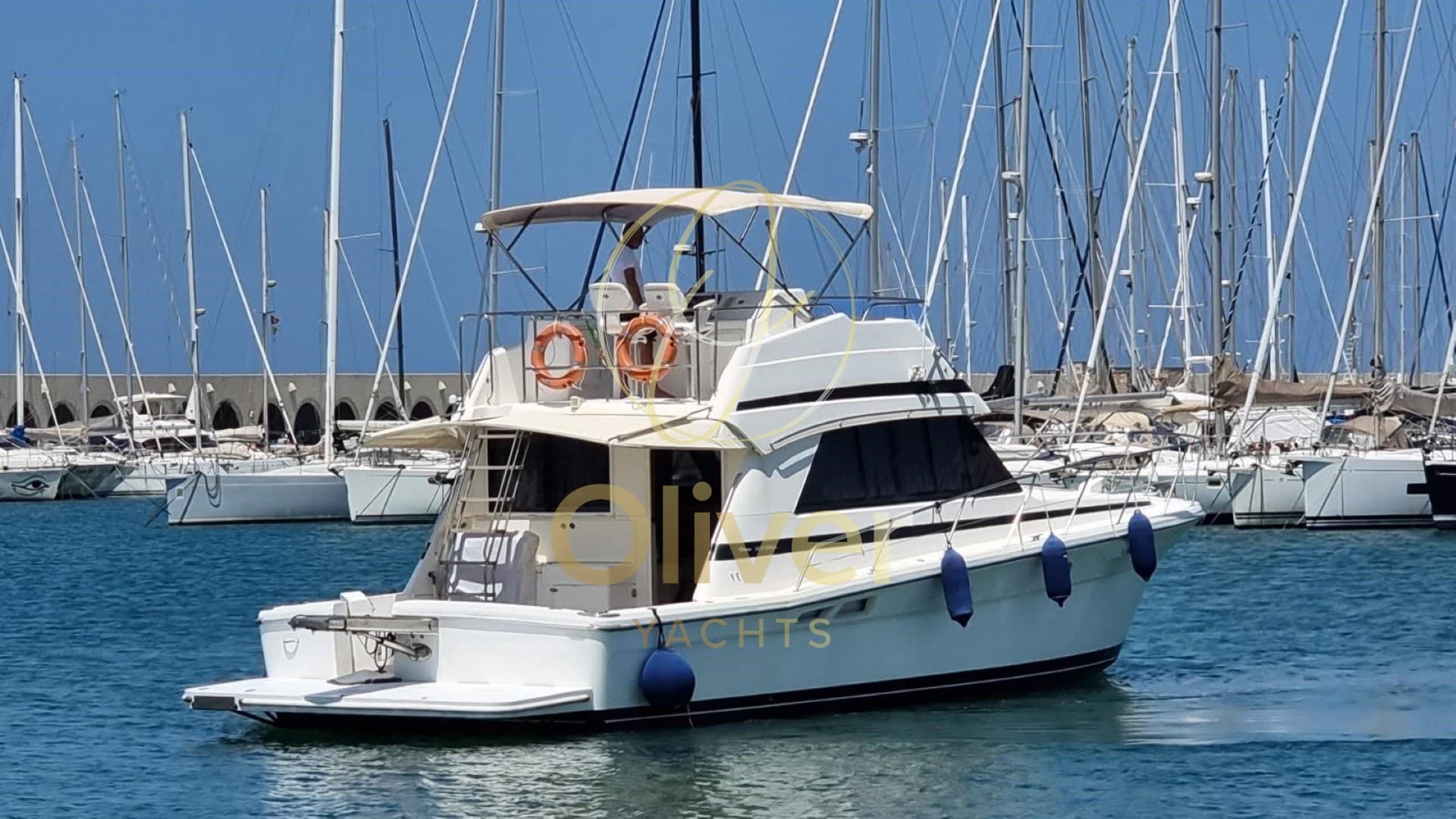 Riviera 43 Fischerman Fly - Interior View Riviera 43 Fischerman Fly - Interior View