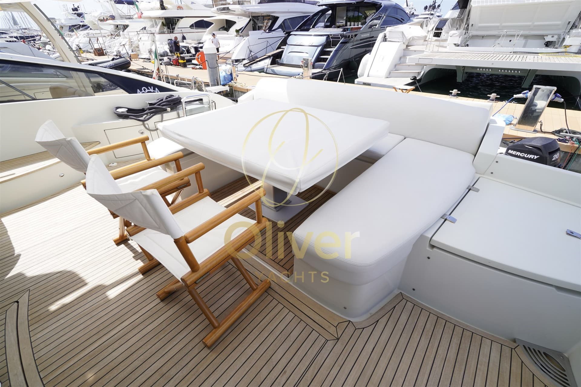 Azimut 62s - Deck View Azimut 62s - Deck View