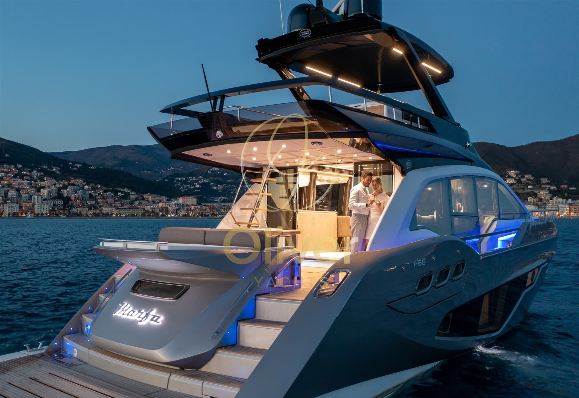 Sessa Marine 68 - Interior View Sessa Marine 68 - Interior View