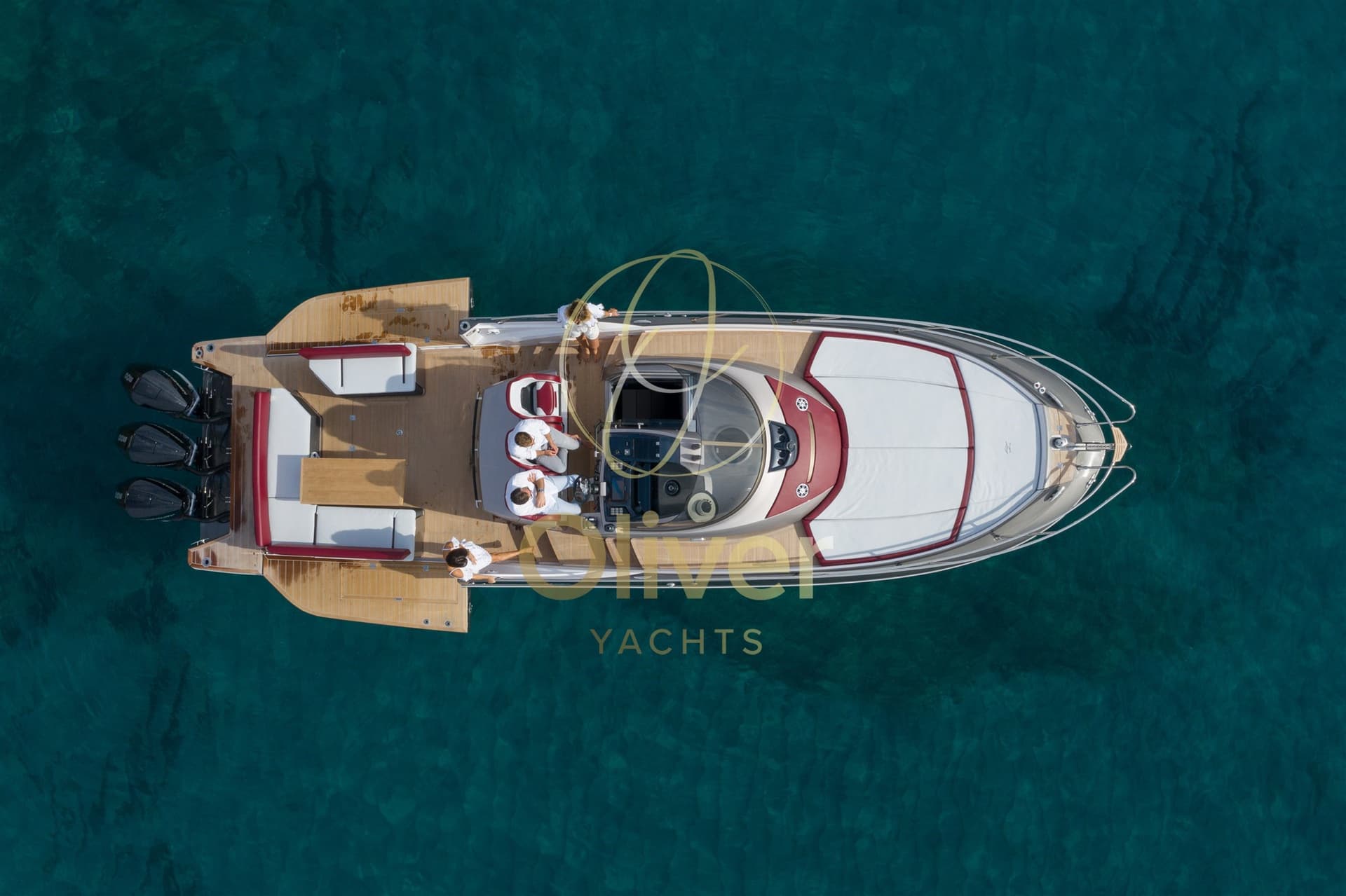 Sessa Marine Key Largo 40 Ob - Deck View Sessa Marine Key Largo 40 Ob - Deck View