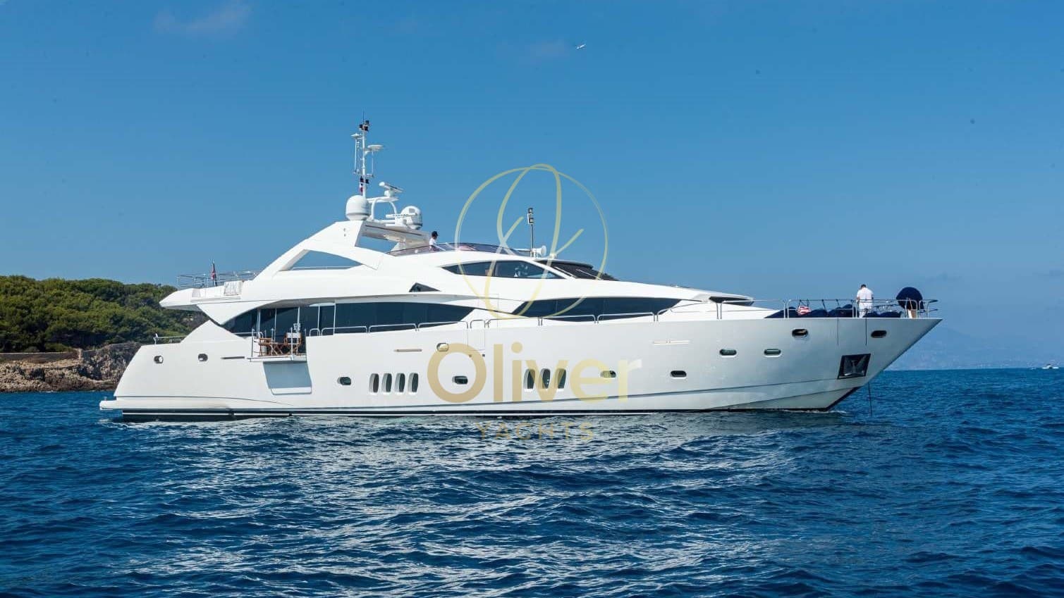 Sunseeker 34m - Deck View Sunseeker 34m - Deck View