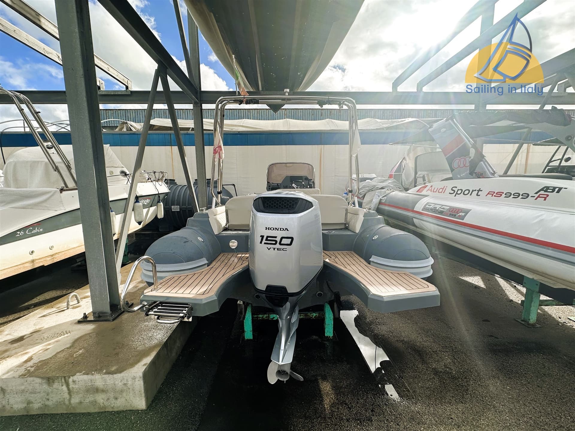 Salpa Soleil 23 - Deck View Salpa Soleil 23 - Deck View