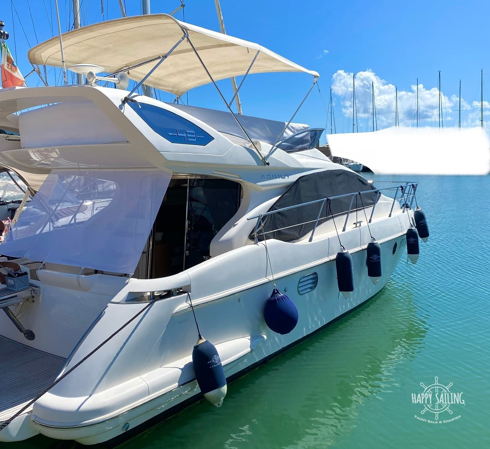 Azimut 43 Flybridge gebraucht - Detail 1