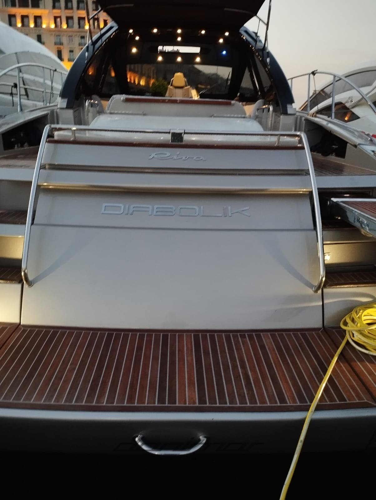 Riva 63 Vertigo - Deck View Riva 63 Vertigo - Deck View