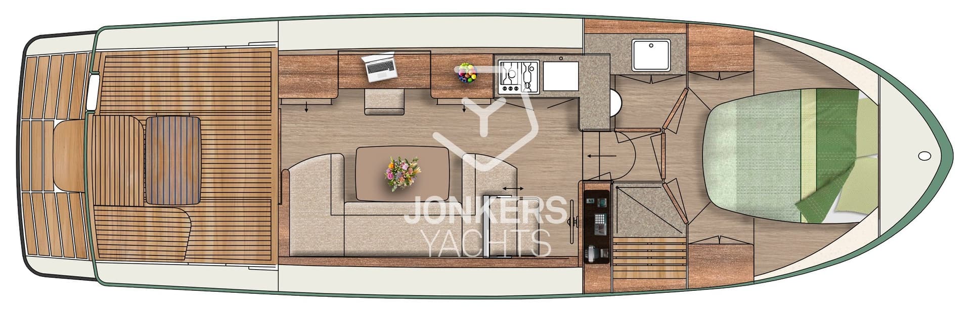 Linssen Grand Sturdy 35.1 Sedan usato - foto hero 30