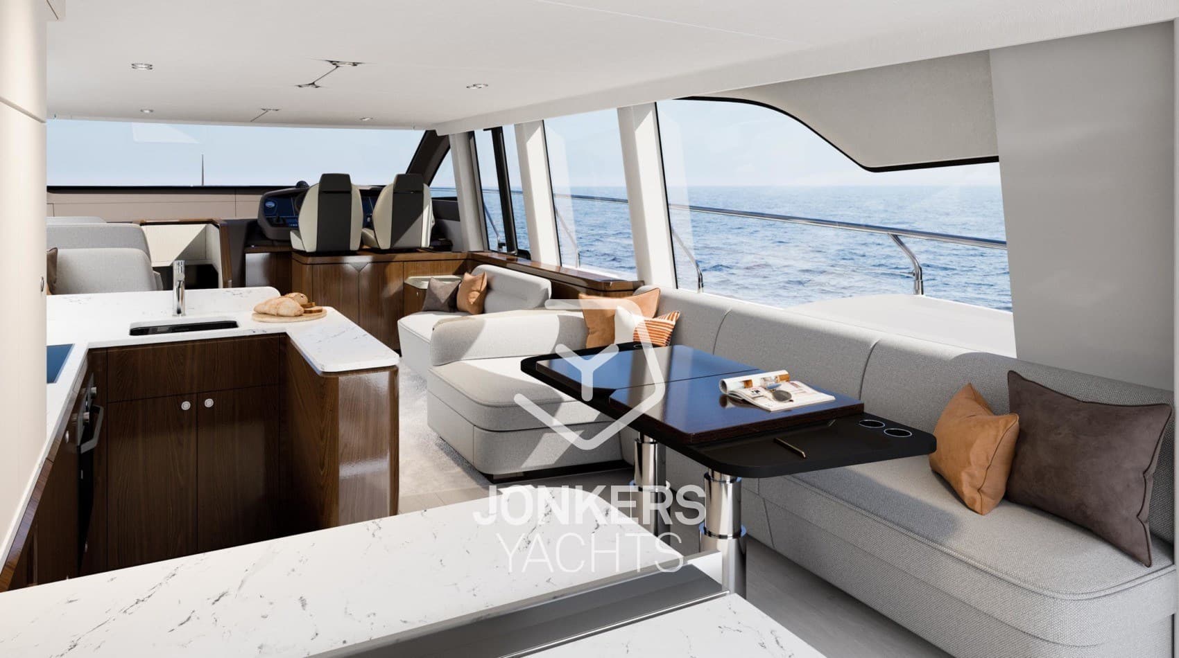 Fairline SQUADRON 68 usato - foto hero 14