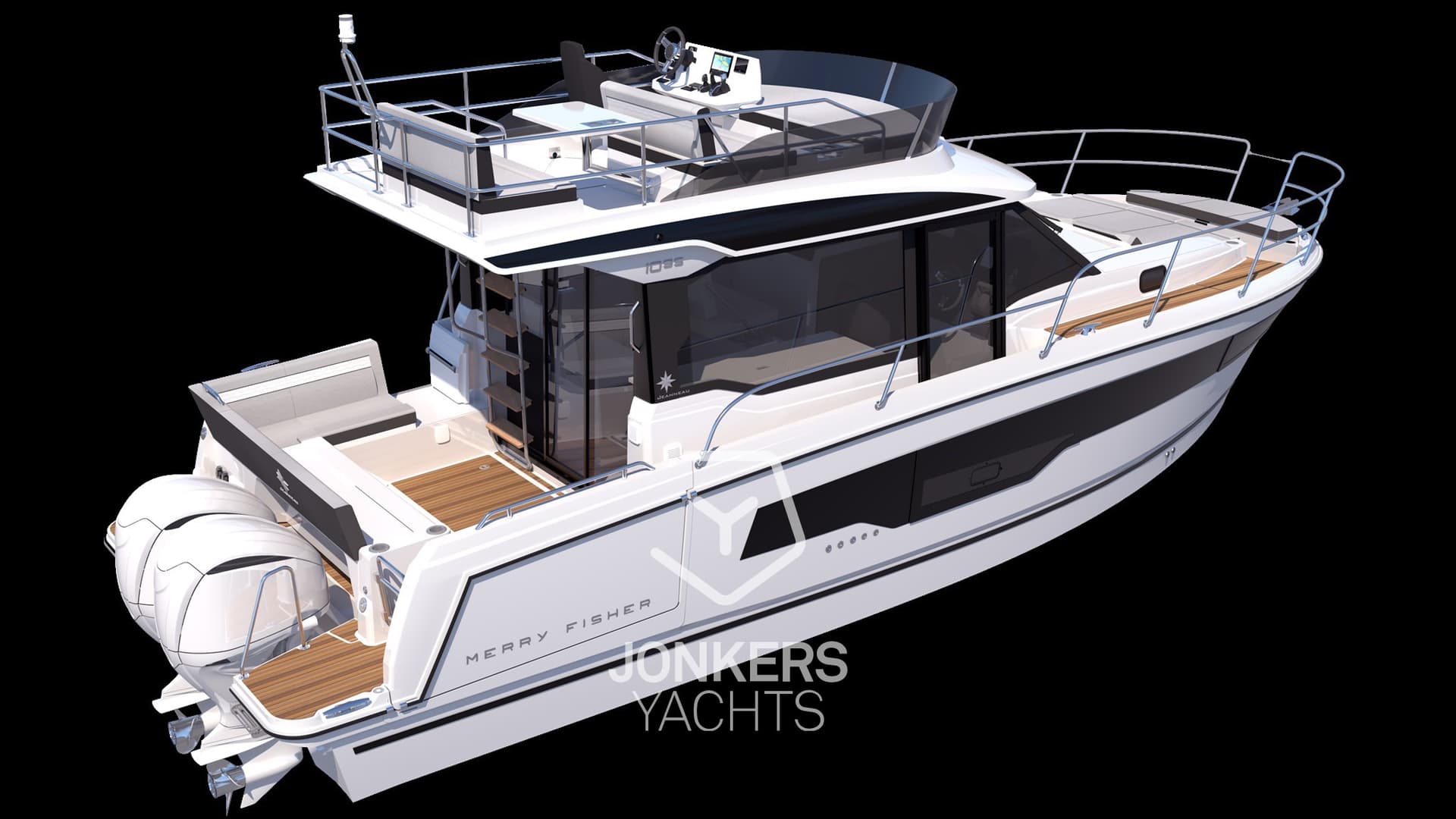 Jeanneau Merry Fisher 1095 Fly S2 - Deck View Jeanneau Merry Fisher 1095 Fly S2 - Deck View