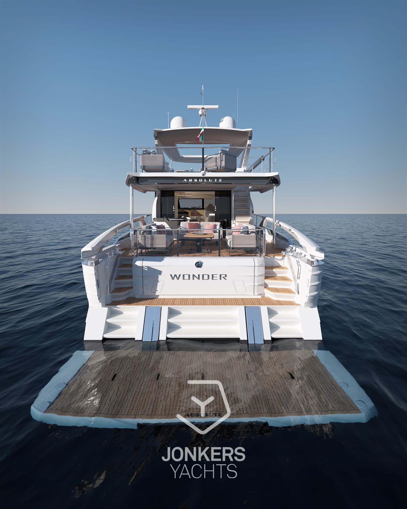 Absolute 70 Fly - Interior View Absolute 70 Fly - Interior View