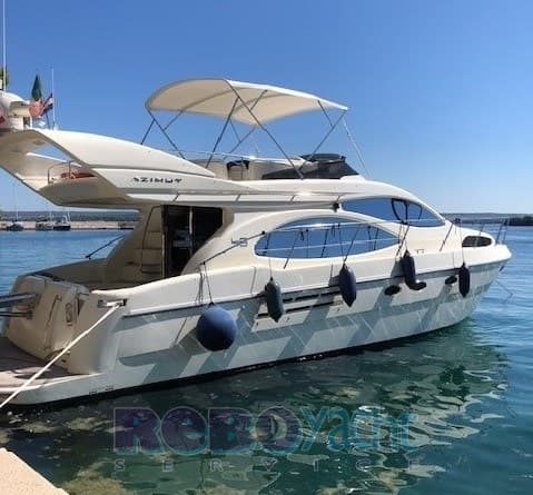 Azimut 46 used - detail 1