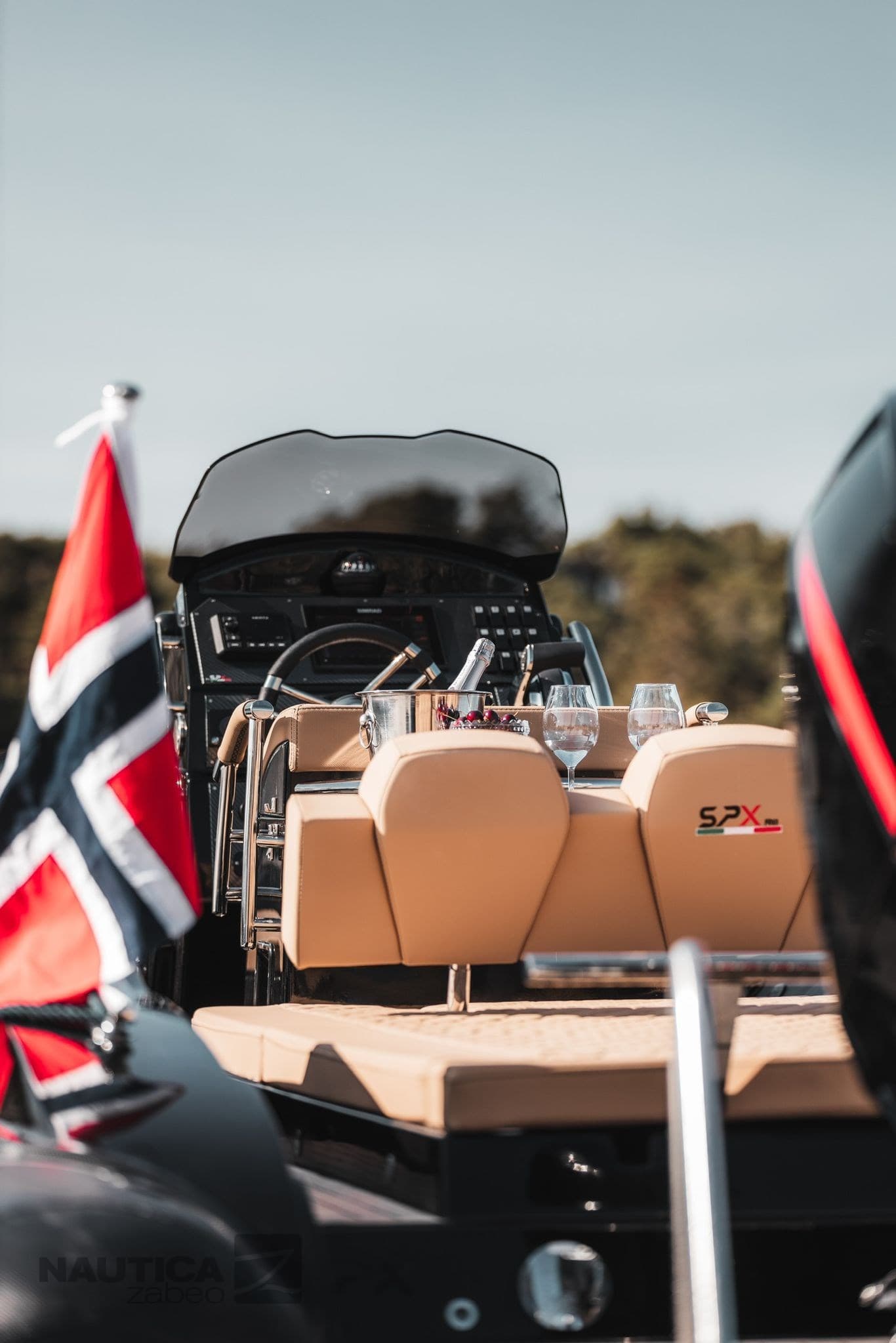 Spx Rib 24 Sport - Deck View Spx Rib 24 Sport - Deck View